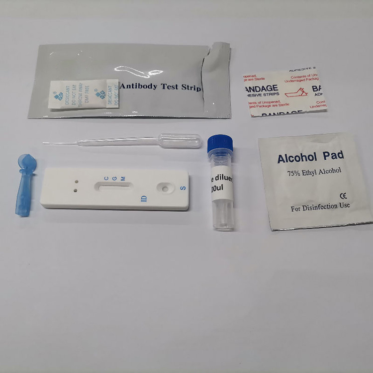 Covid-2019 Colloidal Gold Antikörper Kit Igm Igg Rapid Antigen Test Kit