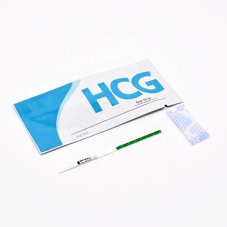 Allgemeng medizinesch Versuergung Rapid Urin Schwangerschaft Hcg Test Kit