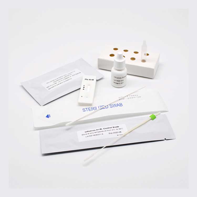 H1n1 Influenza Virus A+b Swab/Nasal Aspirate Rapid Test Kit