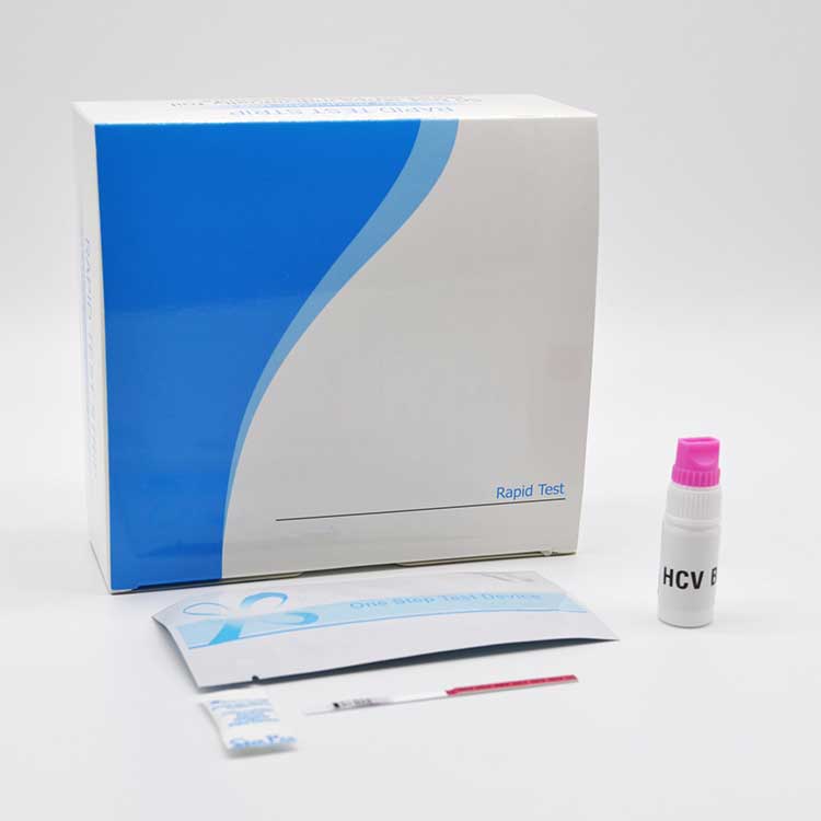 Héich Sensibilitéit Hepatitis C Virus One Step Rapid Test Strip