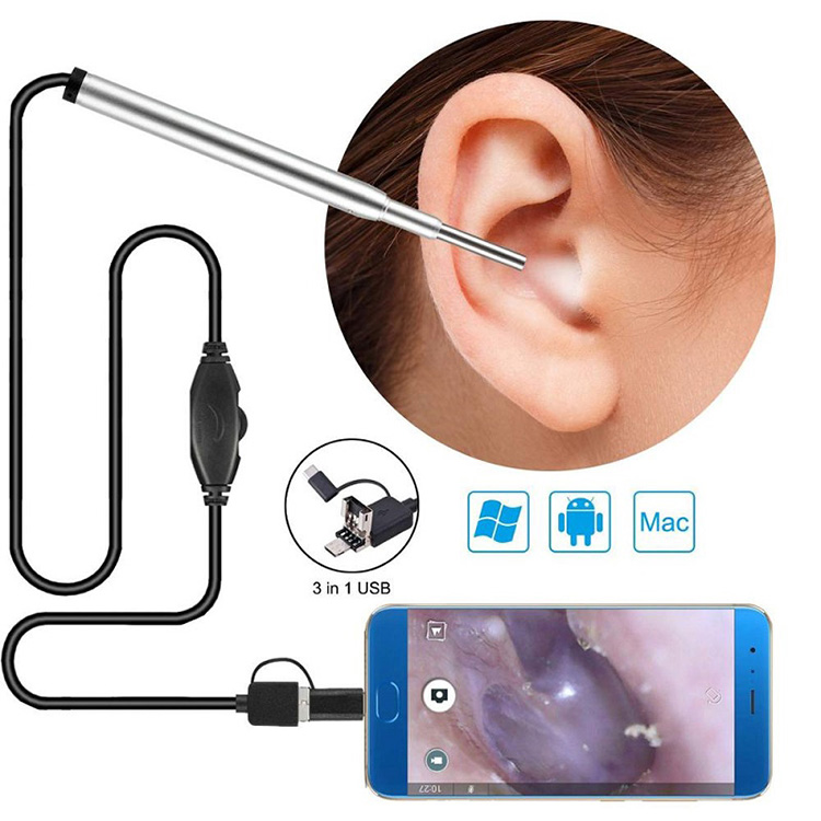 Medical Endoscope Kamera Ouer Nasal Endoscope Usb Otoscope