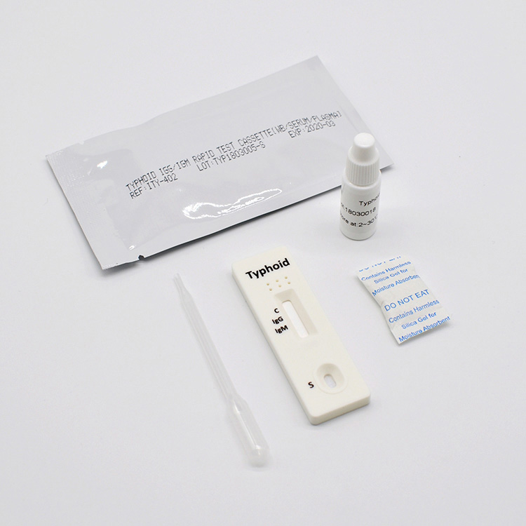 Medizinesch Notzung Professionell Typhus Igg Igm Rapid Test