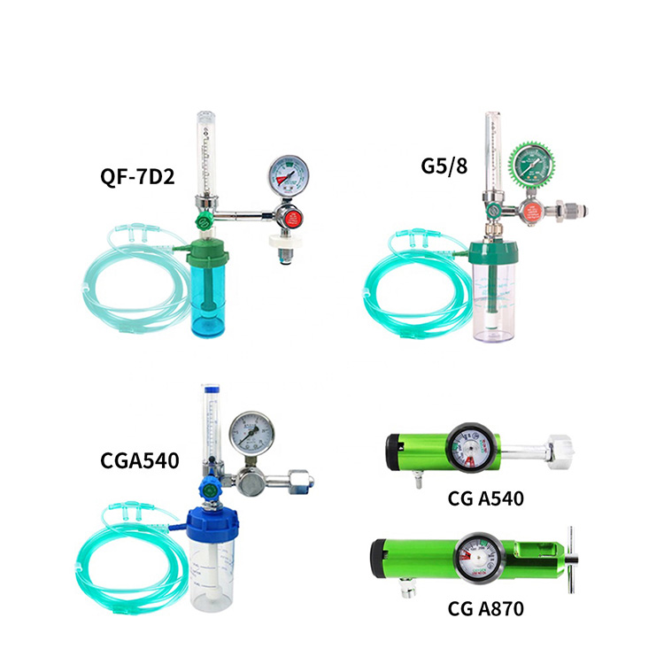 Sauerstoff Flow Meter a Regulator